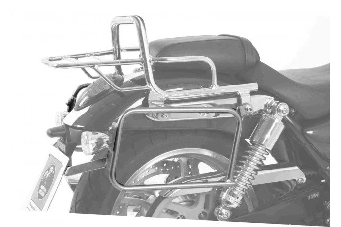 Side cases Carrier Quick Release Lock It Triumph Thunderbird 1600 Black - Hepco Becker - 650720 00 01