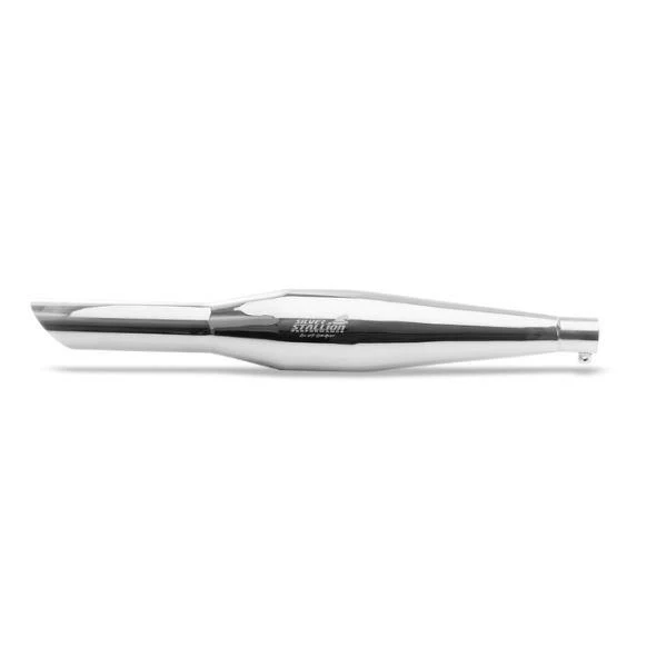 Silver Stallion Exhaust For Royal Enfield Classic / Thunderbird 350-Silver