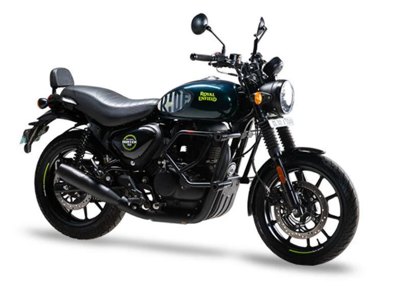 Silver Stallion Exhaust For Royal Enfield Hunter 350-Black Matte - Image 3