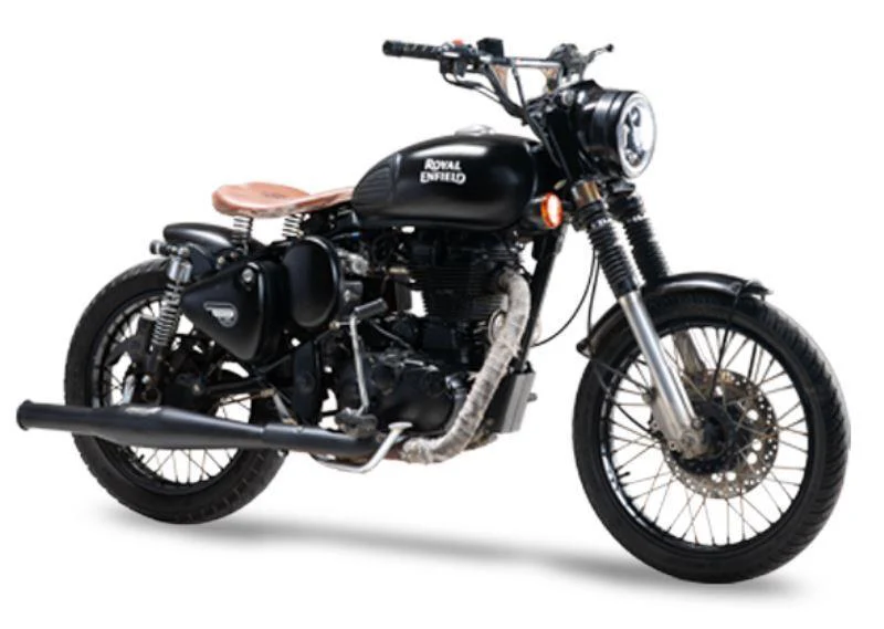 Silver Stallion-Exhaust (Silver) For Royal Enfield - Sturdy ( Uce ) Classic / Thunderbird - Image 3