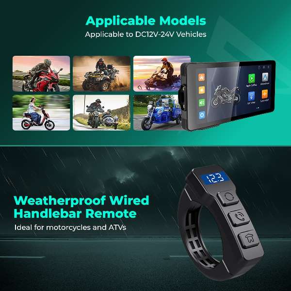 Simtac Motorcycle Navigation System-M10D - Image 15