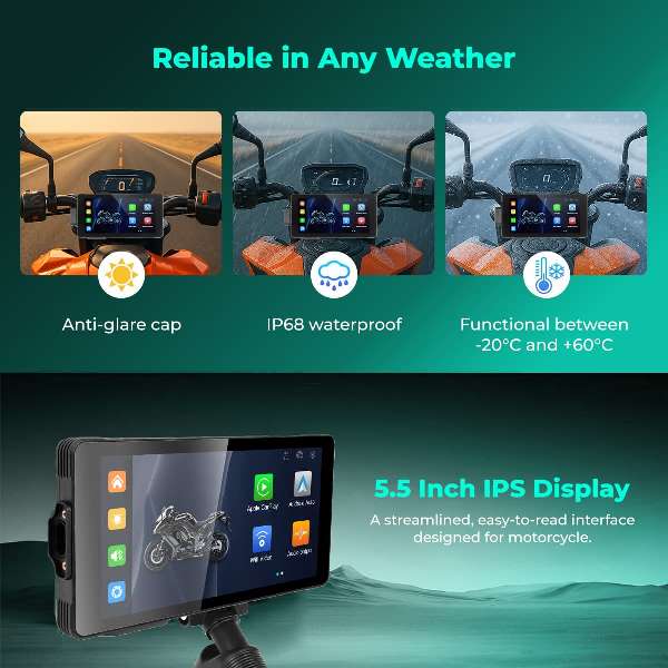 Simtac Motorcycle Navigation System-M10D - Image 16