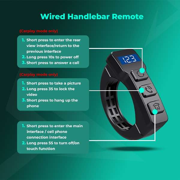 Simtac Motorcycle Navigation System-M10DT - Image 10