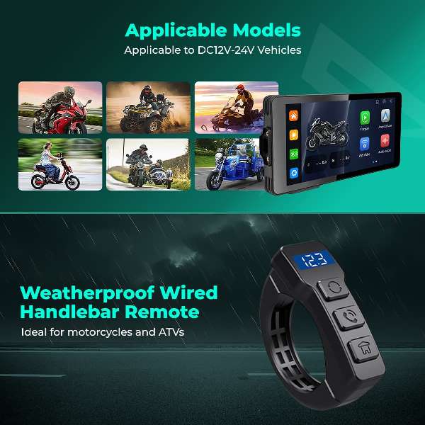 Simtac Motorcycle Navigation System-M10DT - Image 5