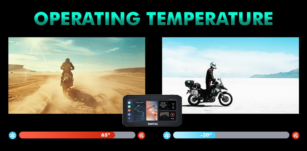 Simtac Motorcycle Navigation System-M6DT - Image 10