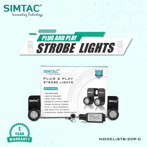 Simtac Strobe Lights Kit - For Bikes - STB - Image 4