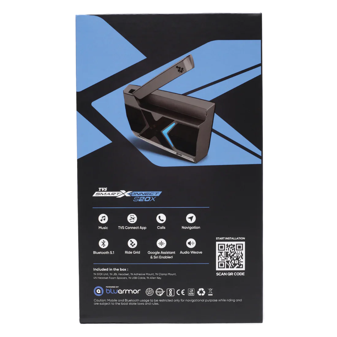 TVS Smart X Connect S20X Premium Helmet Bluetooth Device - Image 5