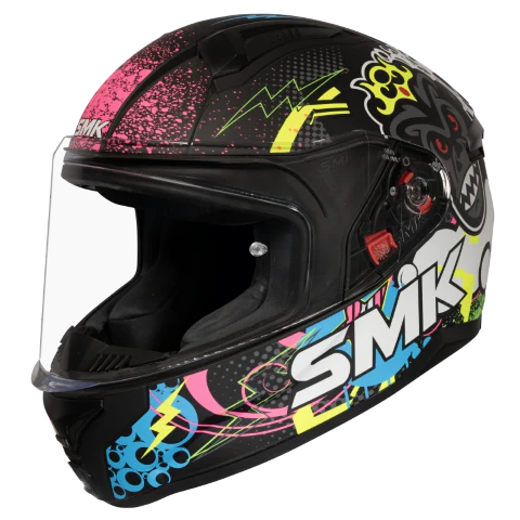 SMK Bionic Youth Chimpz - Full Face Helmets - MA 264