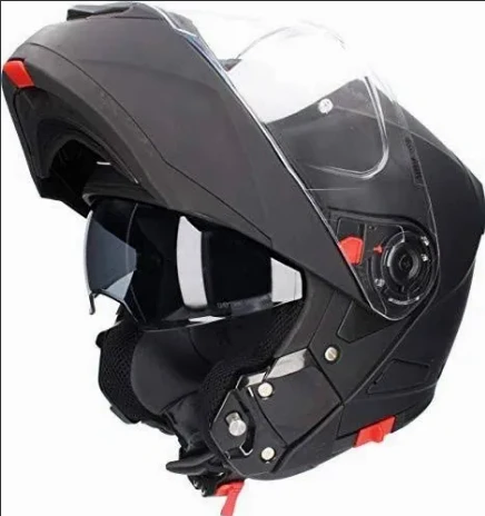 SMK Glide Modular Helmet Matt Black (MA200)