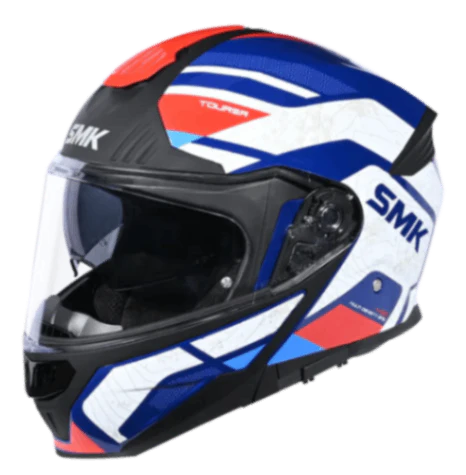 SMK Gullwing Navigator Helmet MA513 (matt White Blue)