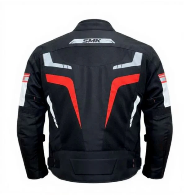 SMK Infinity Rush Riding Jacket Black/Red - Image 4