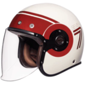 SMK Retro Jet Seven - Open Face Helmet - GL 130