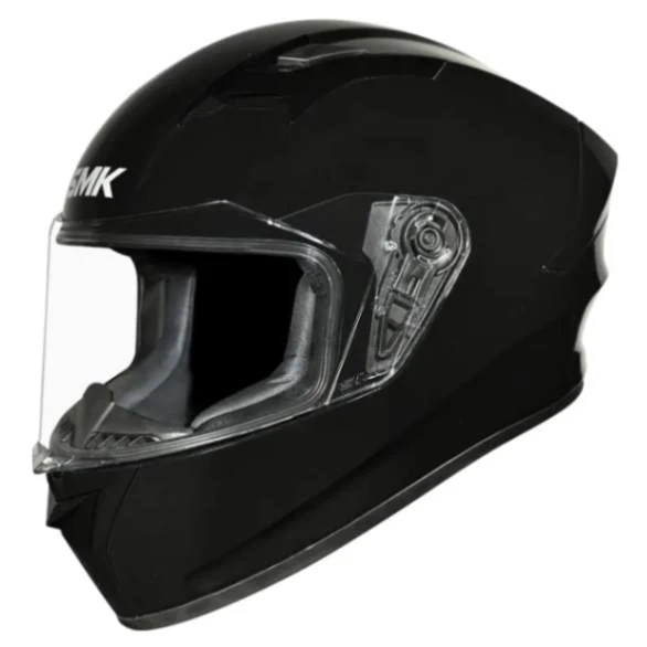 SMK Stellar Solid Full-Face Helmet - Black GL200