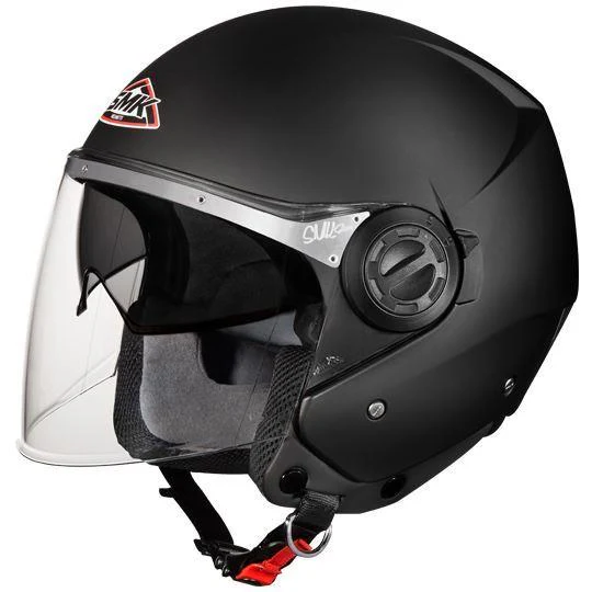 SMK Swing Unicolour Helmet - Matt Black - MA200