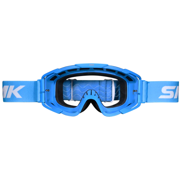 SMK Terrain Off-Road Motorcycle Goggles - Blue - Image 2