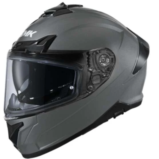 SMK Typhoon Solid Full-Face Helmet - Anthracite GLD A600