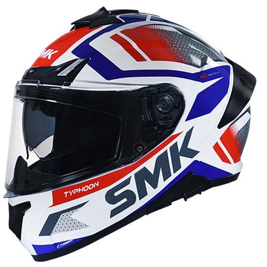 SMK Typhoon Thorn Matt Multicolour Helmet (D Ring) - MA136