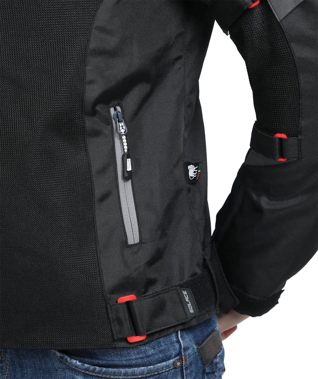 Solace AIR-X Jacket V3 - Black Grey - Image 6