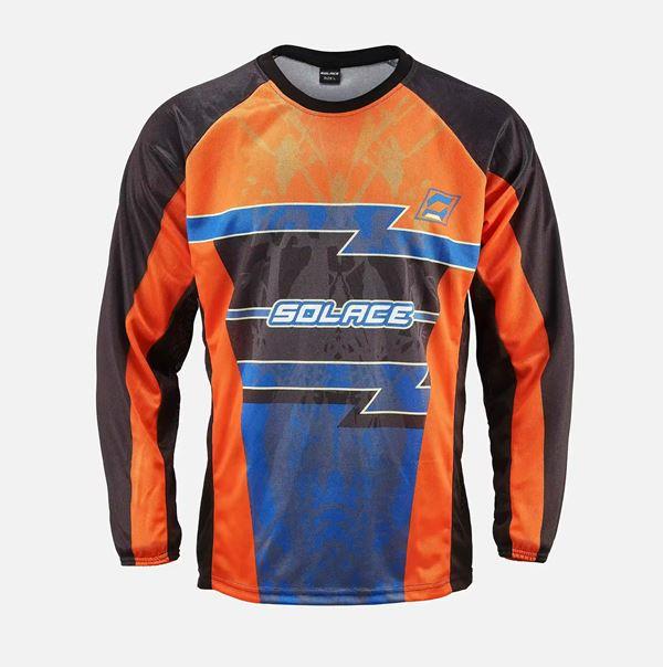 Solace Falcon Jersey ( Orange- blue ) - Image 2