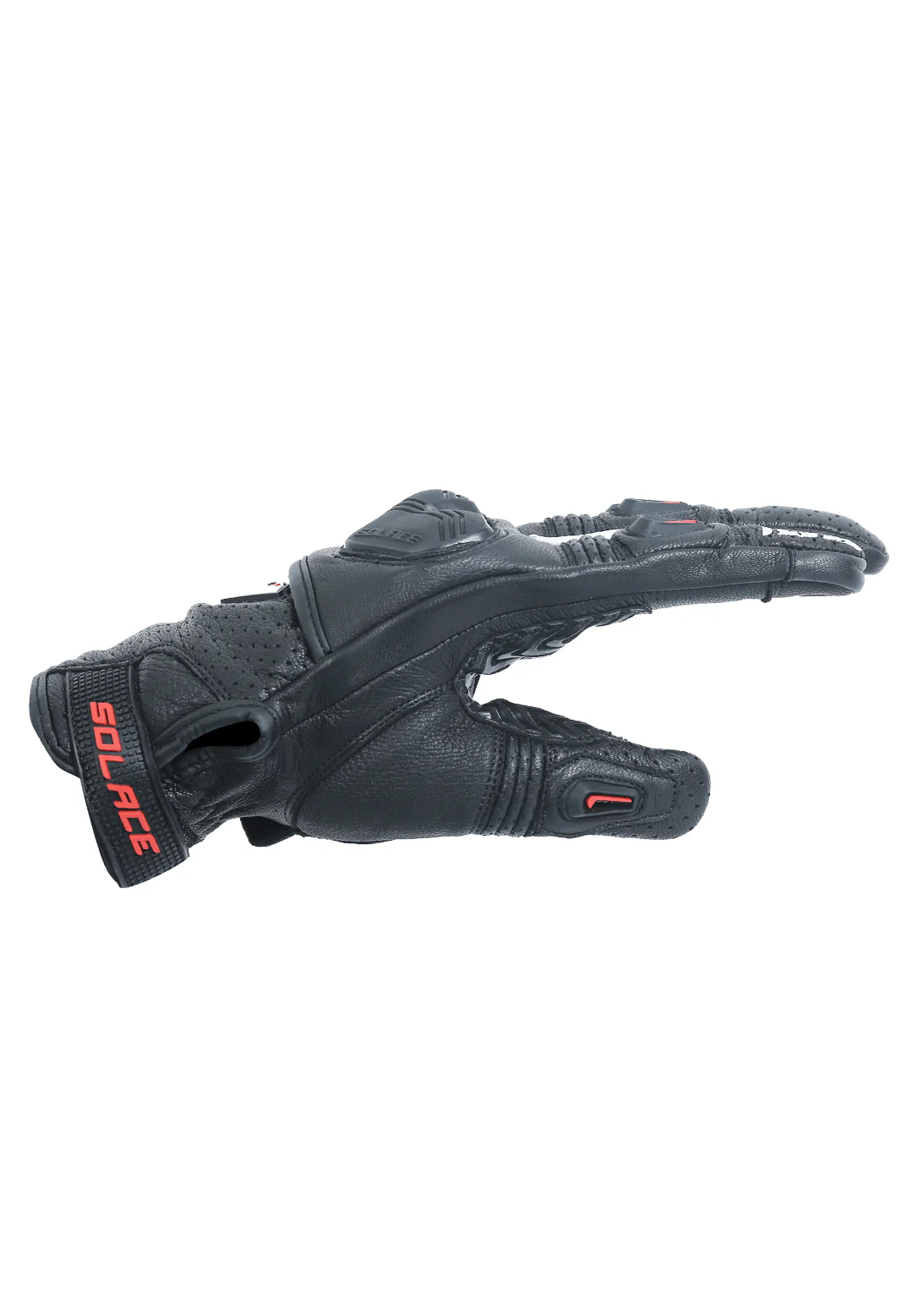 Solace Hobo Semi-Gauntlet Gloves ( B.Red) - Image 2