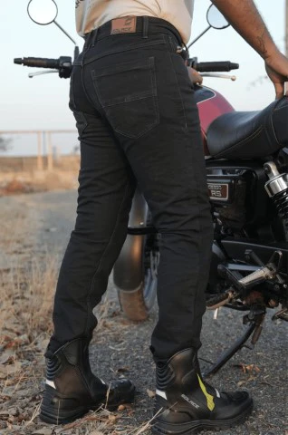 Solace Mercury Motorcycle Denim ( Black) - Image 6