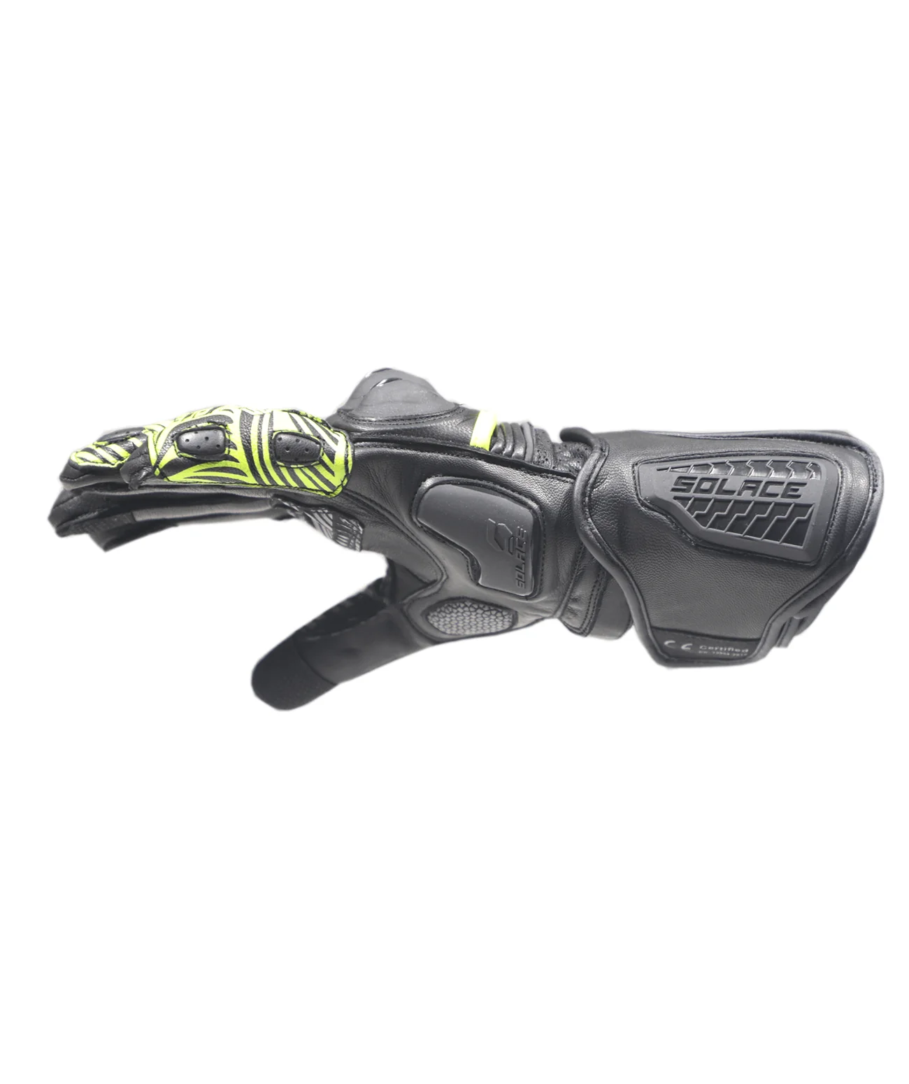 SOLACE - Sabre CE Riding Gloves(Neon) - Image 4