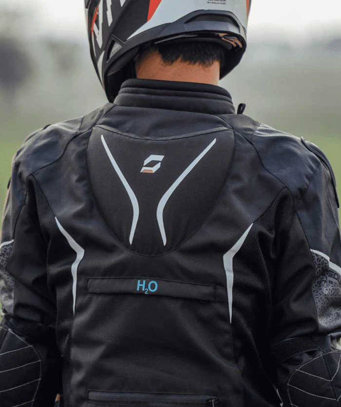 Solace Sabre Pro V5 Riding Jacket (Black / Grey / Neon) - Image 3