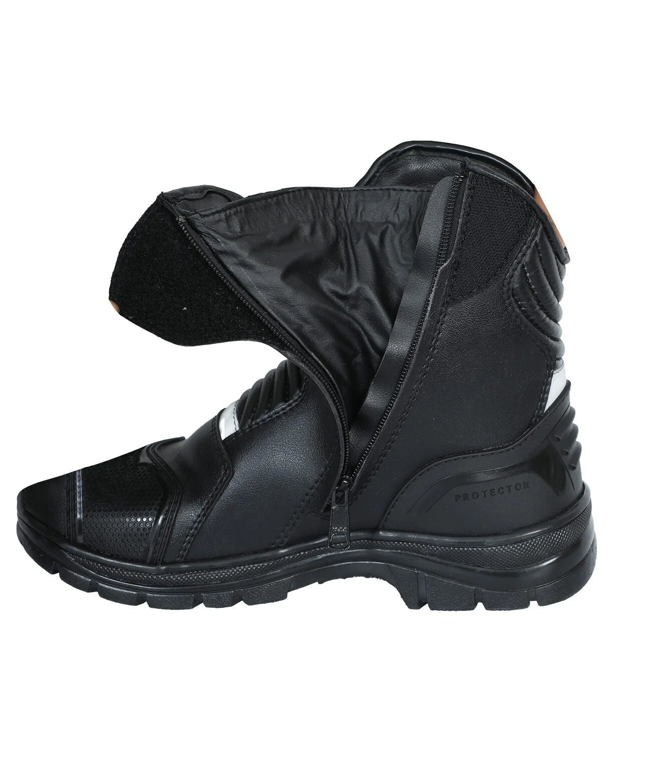 Solace Scout Motorcycle Boots (B.Grey) - Image 3
