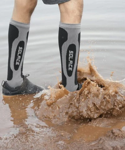 Solace Suska Core WP Socks Black & Grey