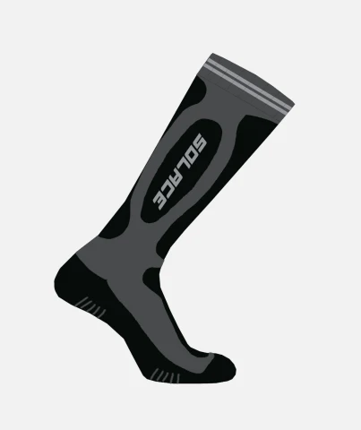 Solace Suska Core WP Socks Black & Grey - Image 2