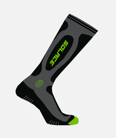 Solace Suska Core WP Socks Black & Neon - Image 3