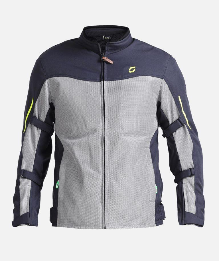 Solace Thrift Mesh Jacket ( Blue & Silver) - Image 3