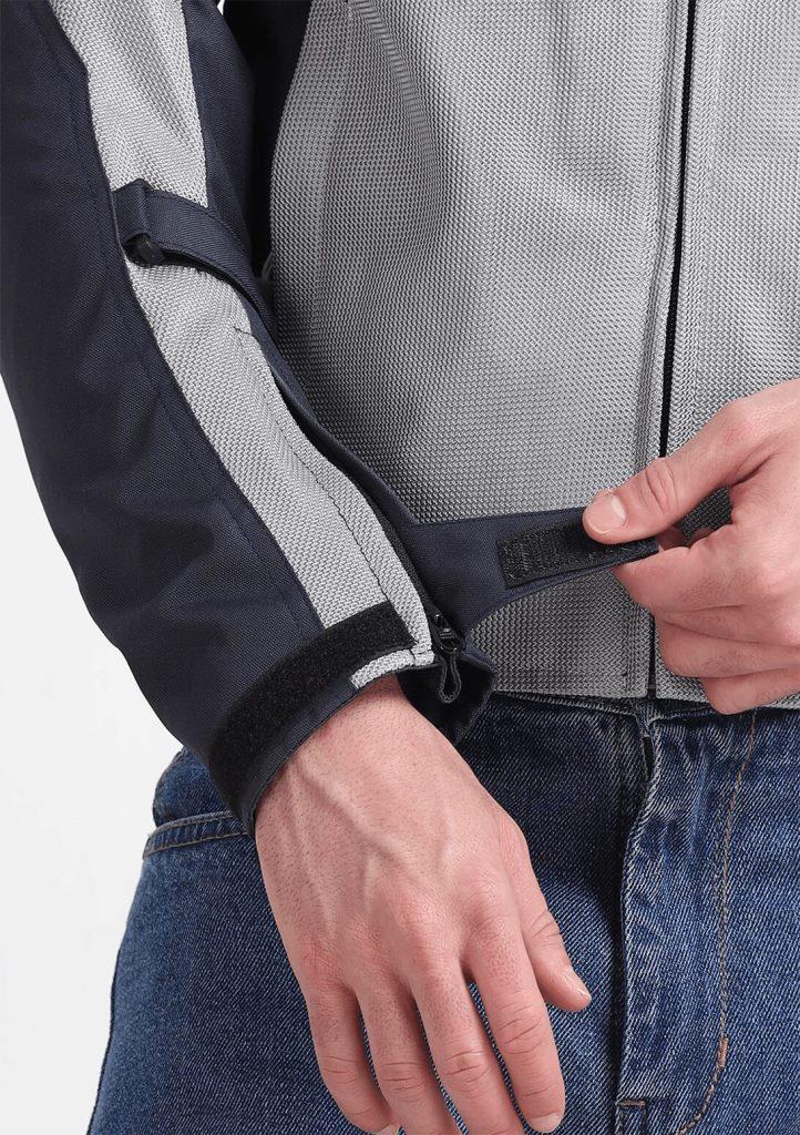 Solace Thrift Mesh Jacket ( Blue & Silver) - Image 5