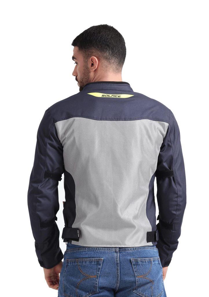 Solace Thrift Mesh Jacket ( Blue & Silver) - Image 6