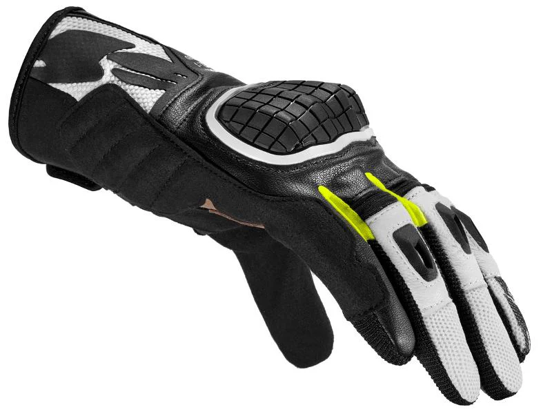 Spidi G-Warrior Gloves - Black Fluo Yellow - Image 4