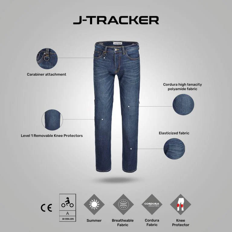 Spidi J Tracker L32 Pants - Black - Image 2