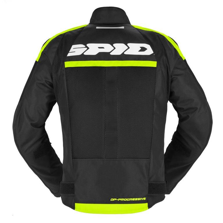 Spidi Progressive Net Windout Jacket - Black Yellow - Image 3