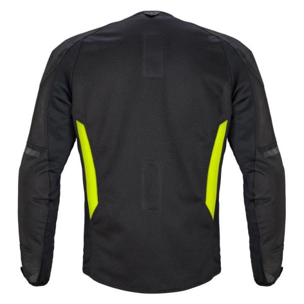 Spidi Super Net Jacket - Black Yellow - Image 2