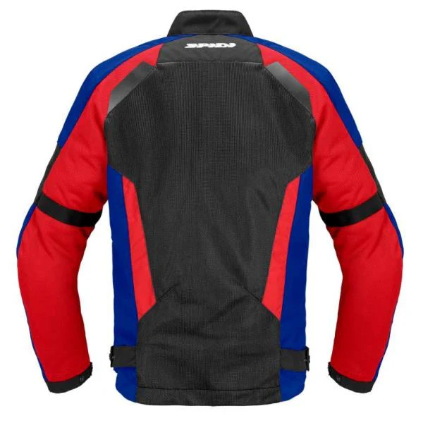 Spidi Tek Net Jacket - Black Blue Red - Image 3