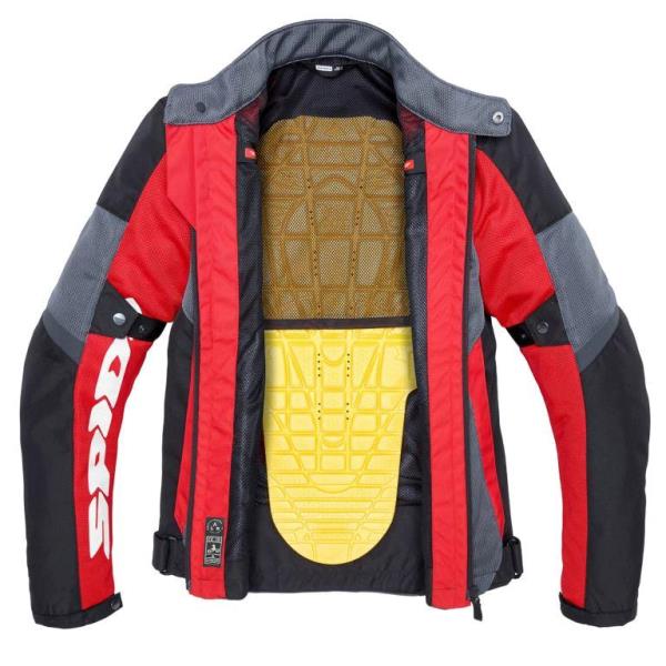 Spidi Tek Net Jacket - Red - Image 4