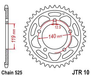 Sprockets Rear (10 - 45t) - JT - JTR10.45 - Image 2