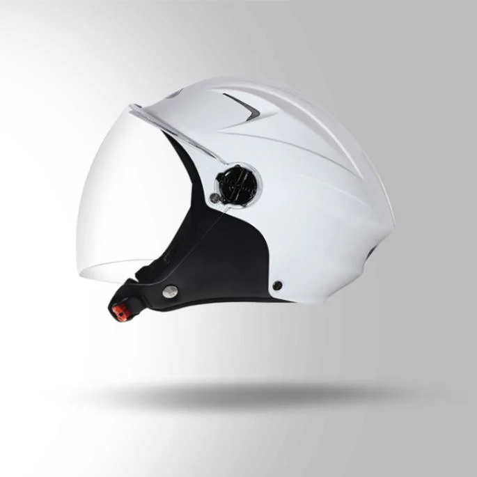 Studds Dame Bicycle Helmet - Open Face Helmets - White - Image 3