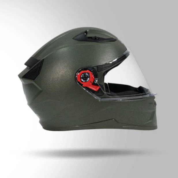 Studds Full Face Helmets - Raider Street Military Green - Image 3