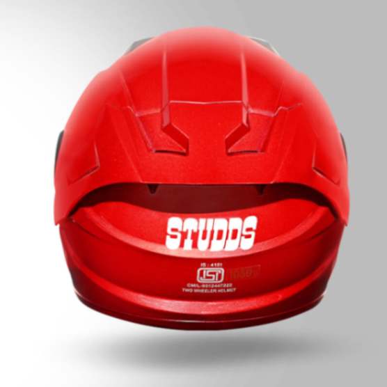 Studds Full Face Helmets - Raider Super Cherry Red - Image 5