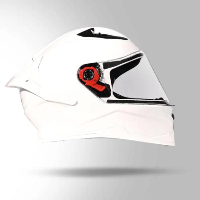 Studds Full Face Helmets - Raider Super White - Image 5