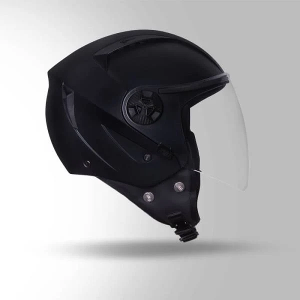 Studds HF Vogue Eco Black-Helmet - Image 2