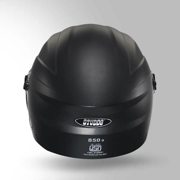 Studds Ray Black Helmet - Image 5