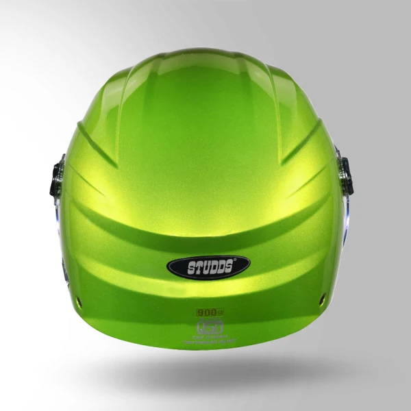 Studds Ray Super Parrot Green Helmet - Image 3