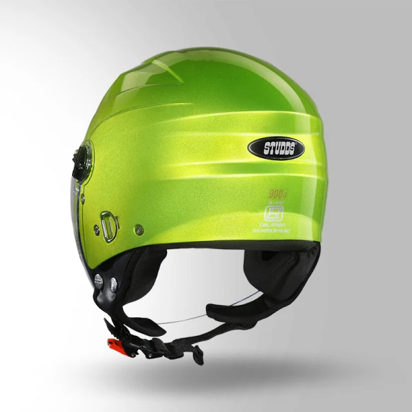 Studds Ray Super Parrot Green Helmet - Image 4