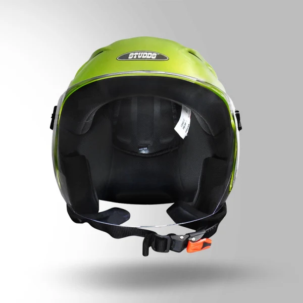 Studds Ray Super Parrot Green Helmet - Image 5